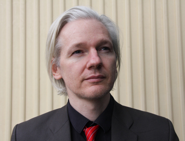 Julian Assange, the founder of Wikileaks