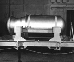 Casing of a U.S. W53 thermonuclear warhead