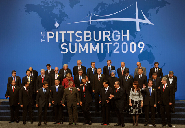 The cast and characters of the G-20 summit take their final bow.