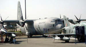 Developing U.S.-India Air Force cooperation opened the opportunity for the Indian Air Force to purchase technology from the United States, including C-130J Hercules aircraft, pictured below.