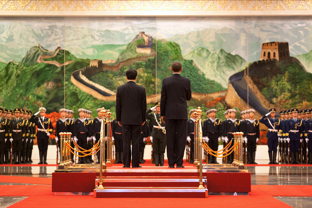 President Obama meets with Chinese Primier Hu Jintao in China - defining the US-China relationship.