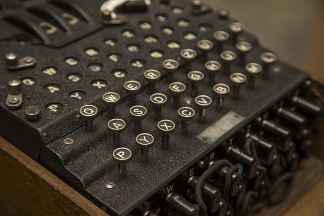 Enigma Machine, German Cipher Machine 