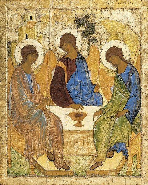 Andrei Rublev's icon of the Trinity